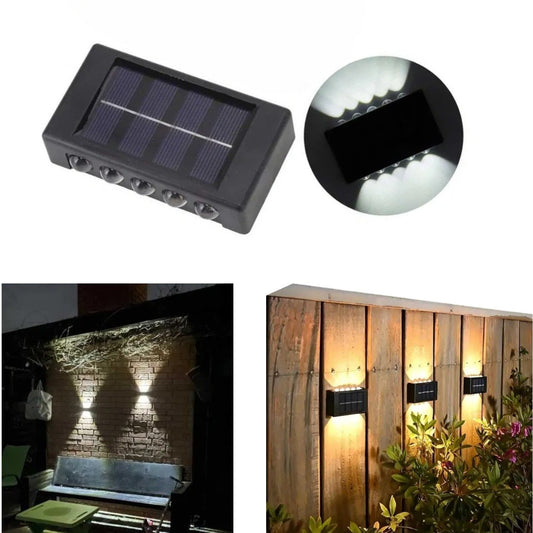 Lampa Solara LED 9x5cm de Perete Engros (3buc)